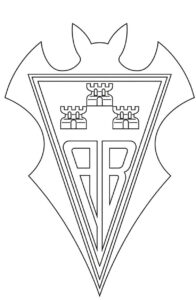 Escudo del Albacete Balompié para colorear e imprimir