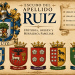 Escudo del apellido Ruiz: origen, significado y heráldica familiar Escudo del apellido Ruiz con su heráldica, historia y significado familiar